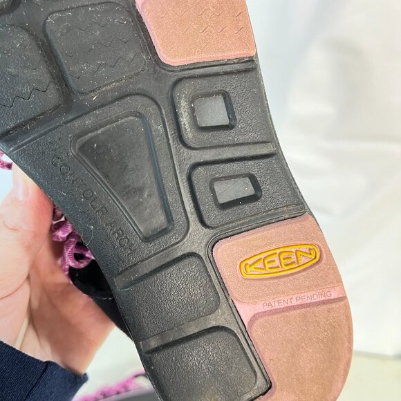Keen Uneek Women’s Hiking Trail Woven Sandal Pink Purple Black Size 9 - 1014637 - Picture 11 of 13